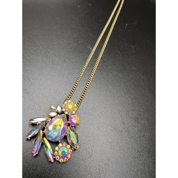 J.Crew AB Rhinestone Pendant - Picture 7 of 8